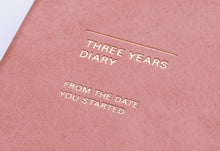 Load image into Gallery viewer, Undated three Years Diary | Mark's Inc. (Japan)