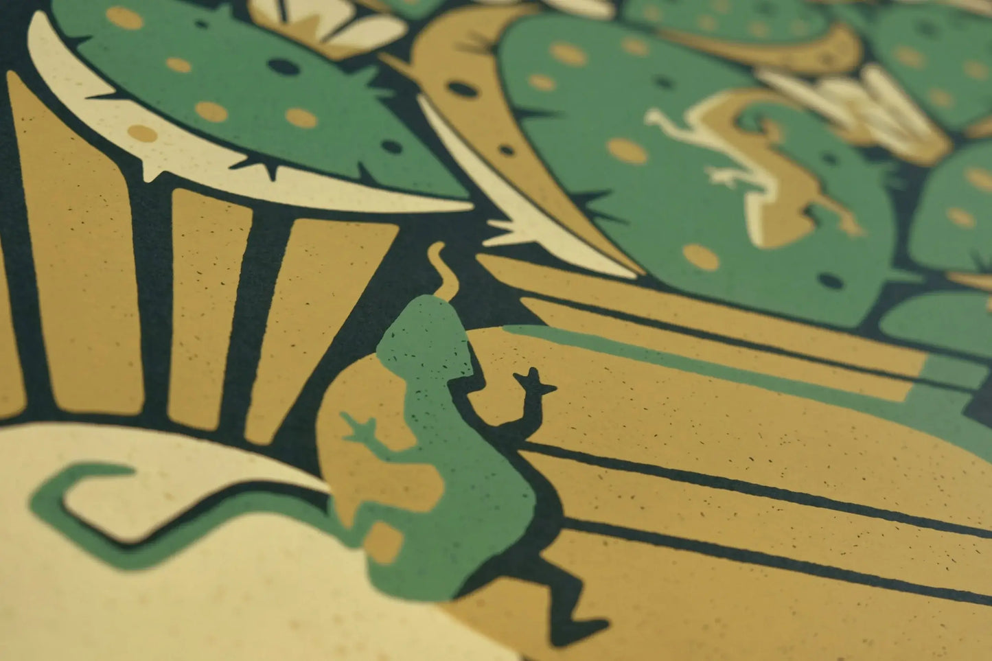 Nopal Bloom Screenprint | Limited Edition | DKNG Studios (CA)