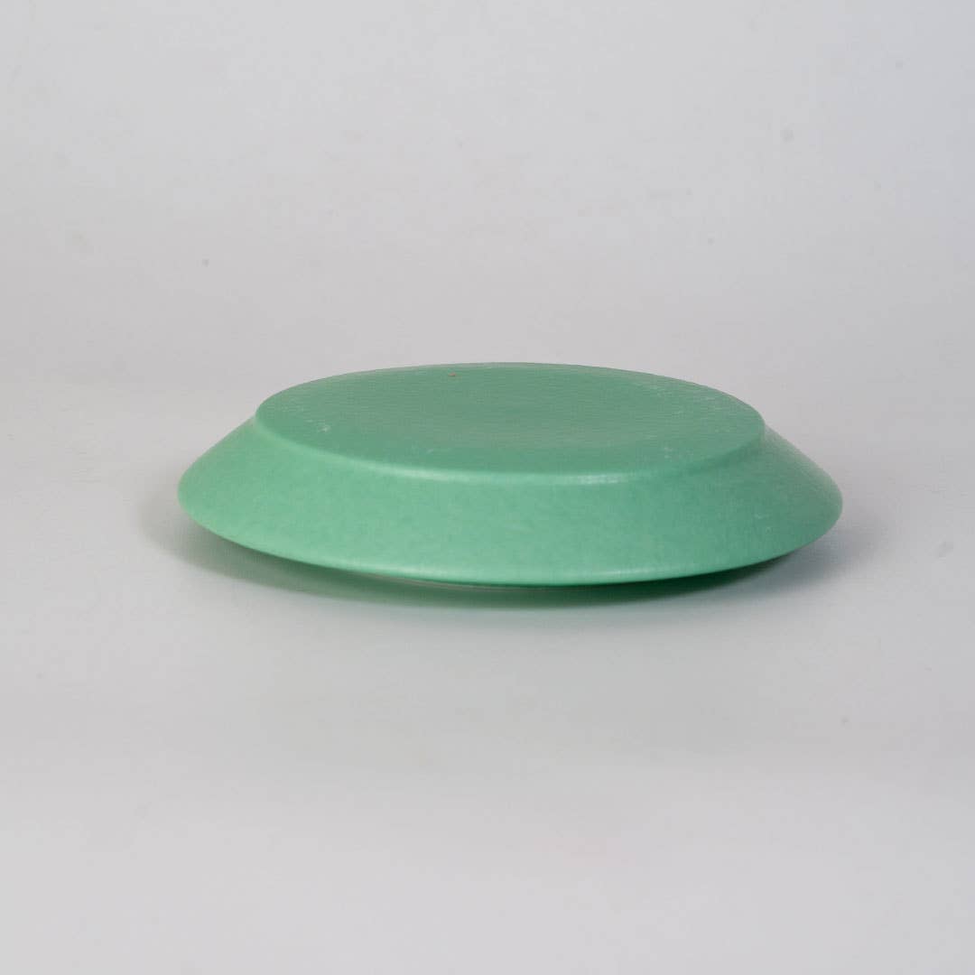 15oz Porcelain Tea Mug with Lid and Infuser | Mint Green