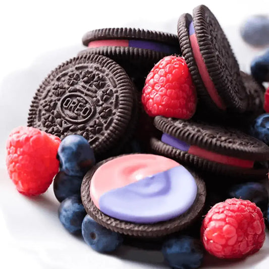 Oreo Biscuit Blueberry & Raspberry