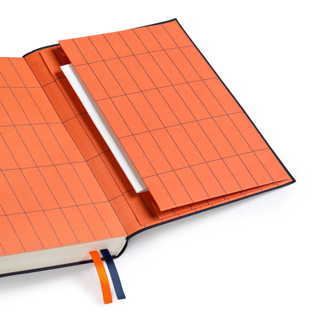 Off Black Fabric Daily Planner (A5) | Kaleido (UK)