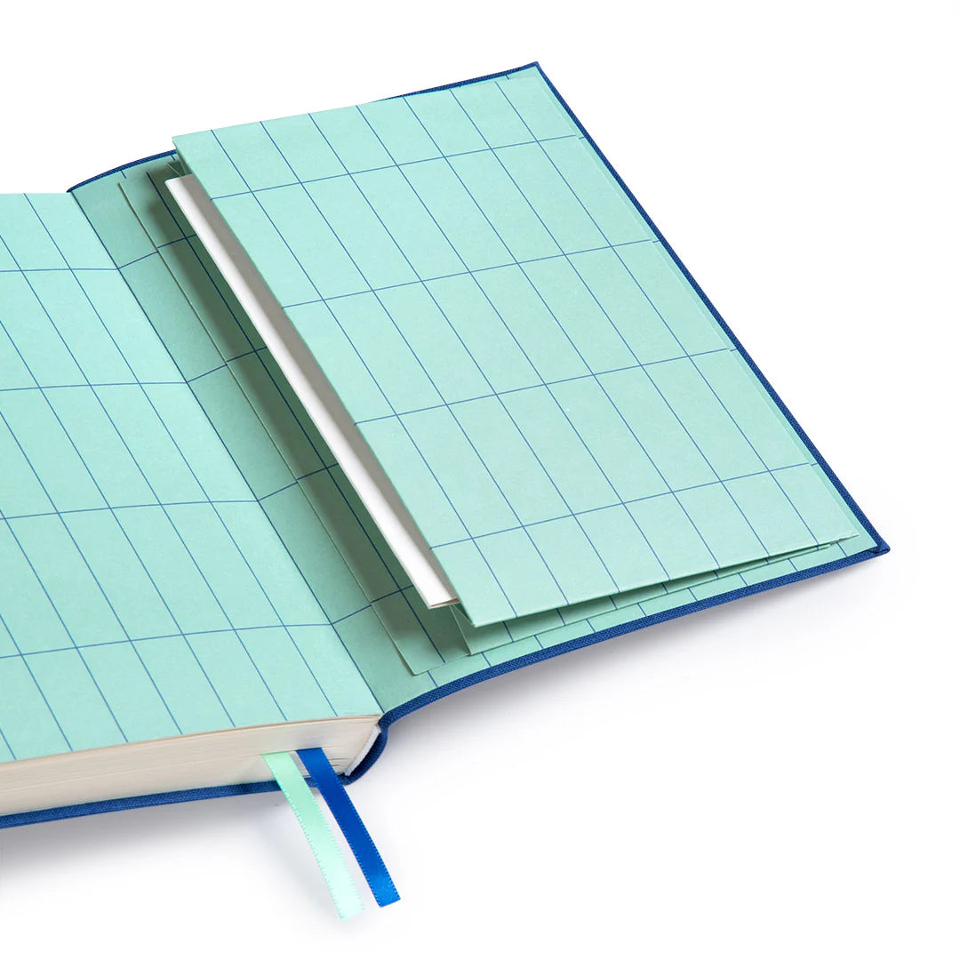 Ultramarine Fabric Daily Planner (A5) | Ohh Deer (UK)