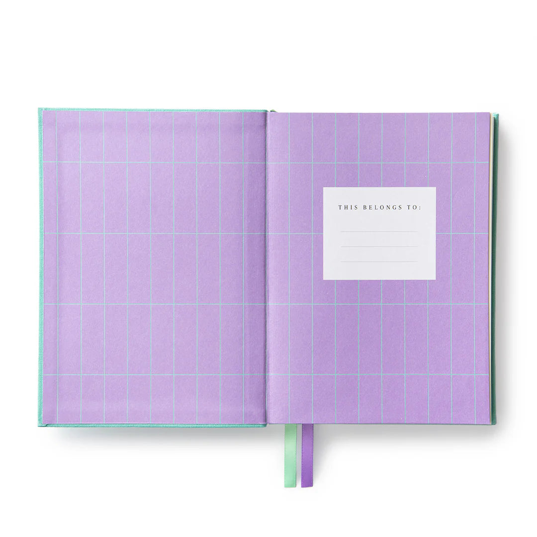 Mint Fabric Daily Planner | B6 | Kaleido (UK)