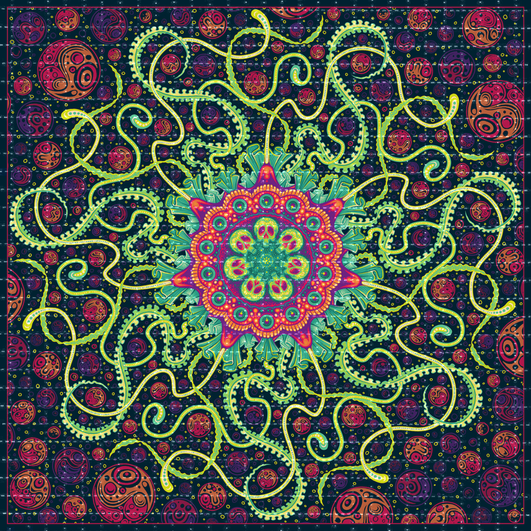 Jellyfish Blotter Screenprint | Luke Martin (MD)