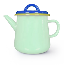 Load image into Gallery viewer, Colorama Enamel Tea Pot| Mint | Bornn (Turkey)