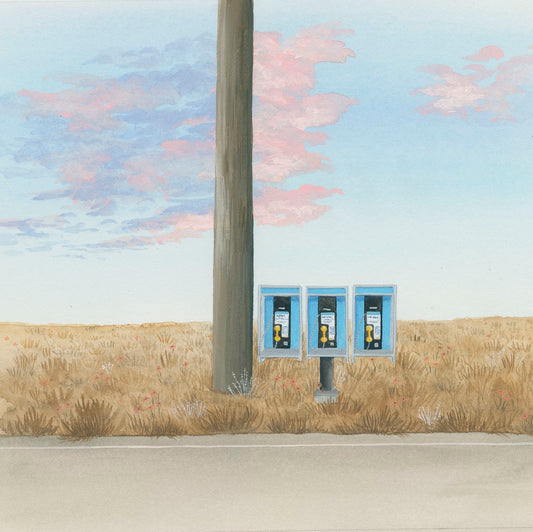 Collect Call Charges Pocket Art Print | Heather Sundquist Hall (TX)