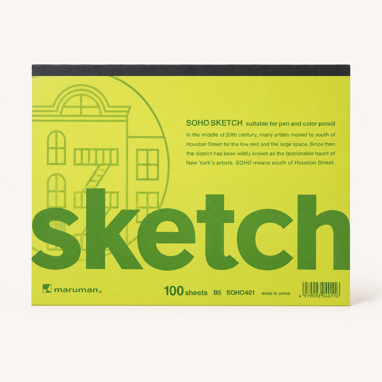 Soho Series Sketchpad (B4) | Maruman (Japan)