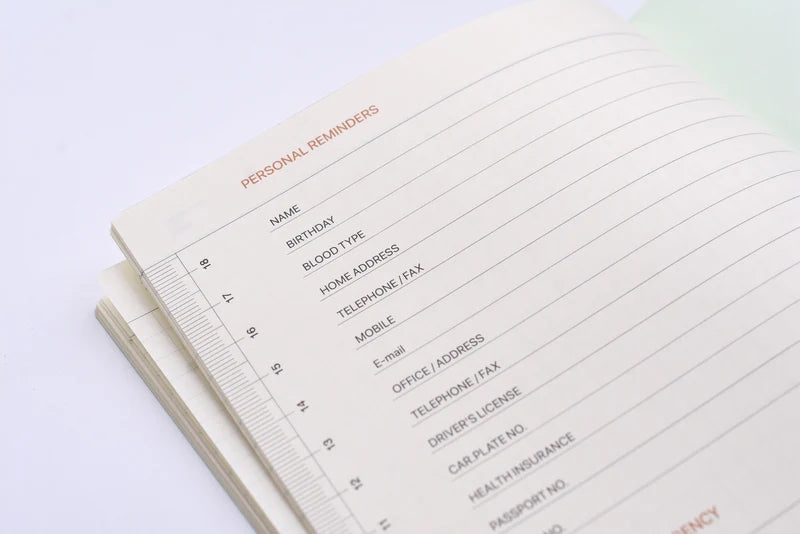 Monthly Notebook | Laconic (Japan)
