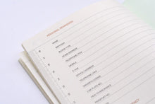 Load image into Gallery viewer, Monthly Notebook | Laconic (Japan)