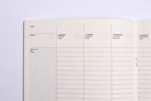 Load image into Gallery viewer, Weekly Notebook | Laconic (Japan)