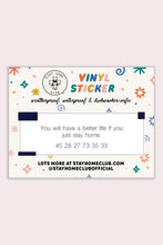 Load image into Gallery viewer, Fortune Vinyl Sticker | Olivia Mew