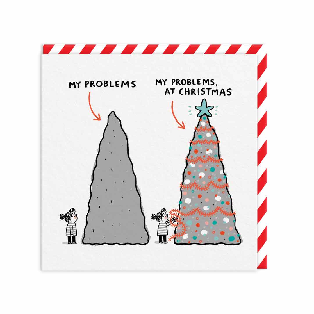 My Problems At Christmas Card | Gemma Correll (UK)