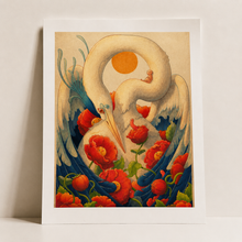 Load image into Gallery viewer, Heron and Friends Art Print | Felicia Chiao (CA)