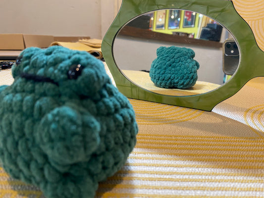 Crochet Booty Frog | Dignan Law (TX)