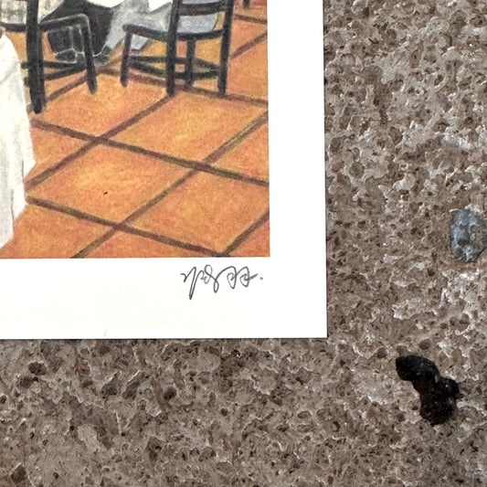 Lu Yu Tea Room Art Print (陸羽茶室) | Yu Feng (馮羽) | Hong Kong