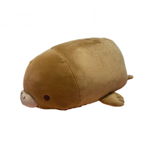 Load image into Gallery viewer, Marshmallow Aquamie Walrus Plush Cushion | Liv Heart (Japan)