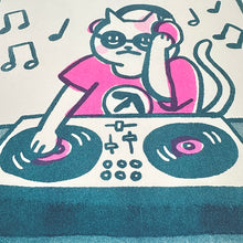 Load image into Gallery viewer, Meow Mix Risograph Print | Fantasy Boy Taro (TX)