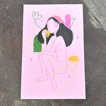 Load image into Gallery viewer, Eat The Fruit Risograph Print | Stephanie Sanz (TX)