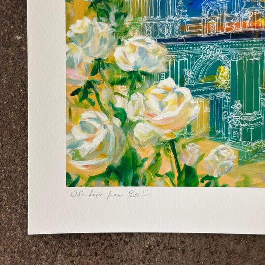 With Love From Berlin Art Print | Malti B Lee (TX)