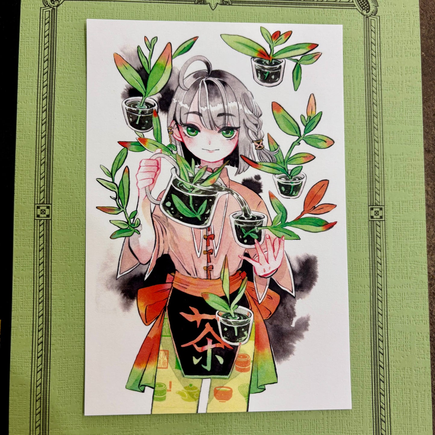 Tea Series Mini Print | Pour | Koyamori (CAN)