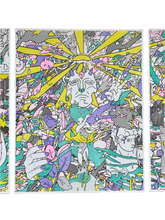 Load image into Gallery viewer, The Ending World (Triptych) – Risograph Print Set | Brent Ozaeta (Dallas)