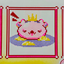 Load image into Gallery viewer, Crystal Fantasy Risograph Print | Play Nice Press x Kurobite (TX)