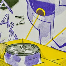 Load image into Gallery viewer, DOOM!! Risograph Print | Play Nice Press (TX)