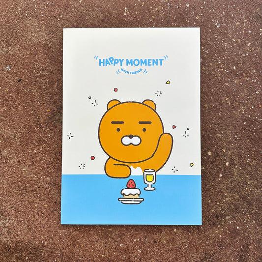 Happy Moments with Friends A4 Notebook | Kakao Friends (Korea)