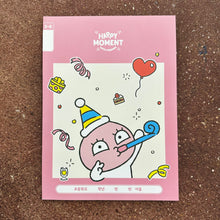 Load image into Gallery viewer, Happy Moment with Friends B5 Wide-Ruled Notebook | Kakao Friends ( Korea)