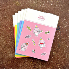 Load image into Gallery viewer, Happy Moment with Friends Mini Notebook | Kakao Friends (Korea)
