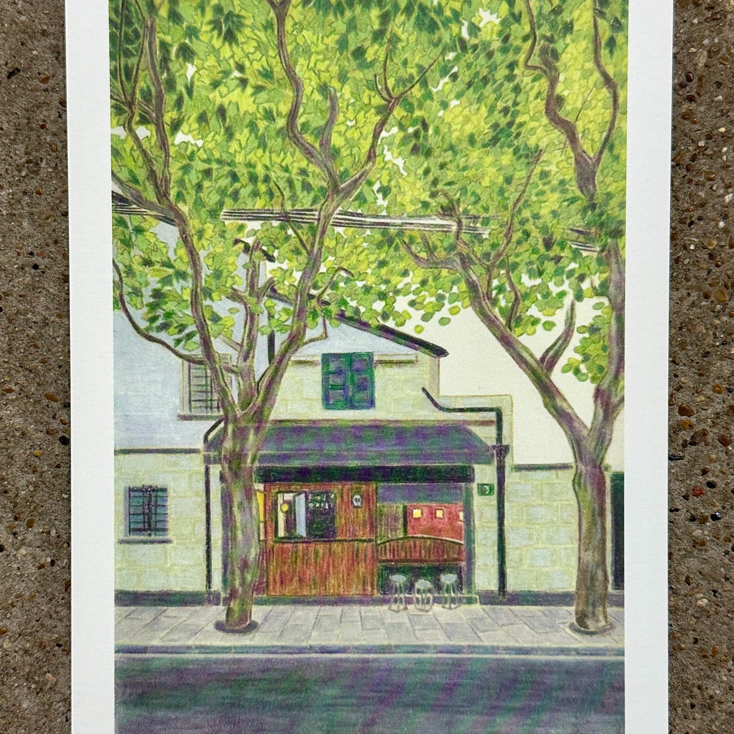Hunan Road Art Print (湖南路) | Yu Feng (馮羽) | Hong Kong