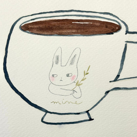 Mine - Original Watercolor | Mylan Nguyen (TX)