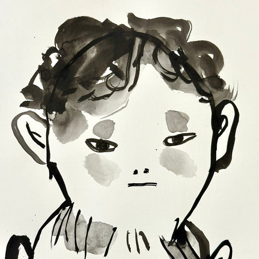 Stacked – Original Watercolor | Fantasy Boy Taro (TX)