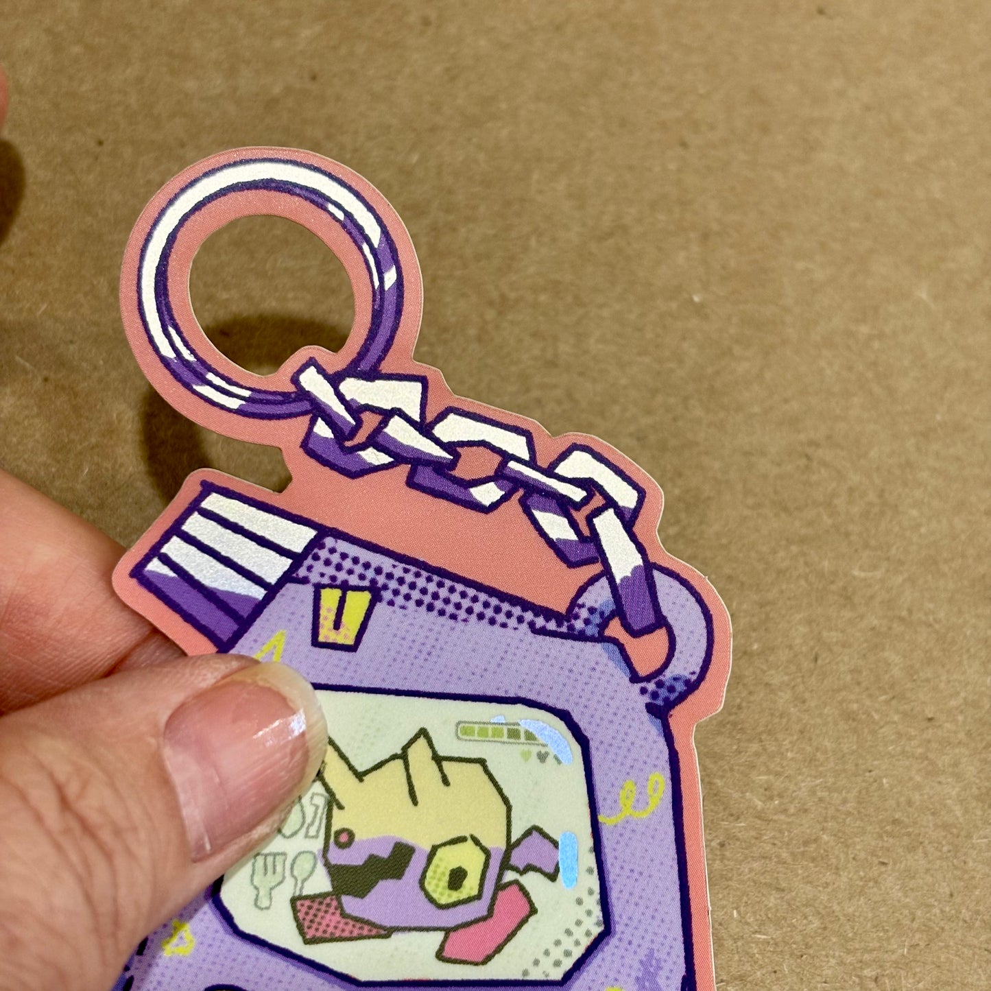 Virtual Pet Vinyl Sticker | Play Nice Press (TX)