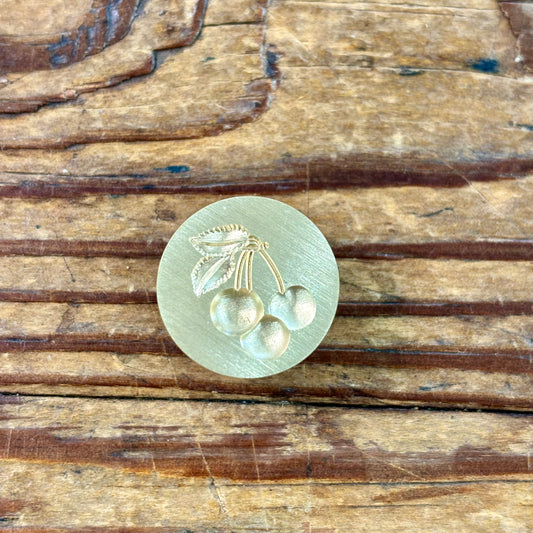 Cherries Wax Seal Stamp | WOODPEPE (Japan)