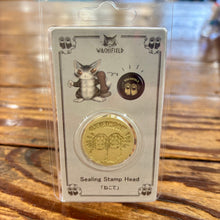 Load image into Gallery viewer, Wachifield Cat Paws Wax Seal Stamp | WOODPEPE (Japan)