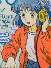 Load image into Gallery viewer, Wamono Nights Vol. 18 Risograph Art Print | Artist: Omar Alejandro | Printed By: StrangePowersPress