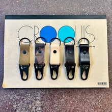 Load image into Gallery viewer, Leather Key Ring | Gomez Handcrafted Leathergoods (TX)