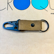 Load image into Gallery viewer, Leather Key Ring | Gomez Handcrafted Leathergoods (TX)