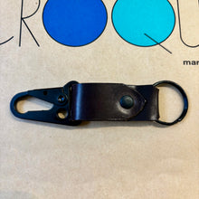Load image into Gallery viewer, Leather Key Ring | Gomez Handcrafted Leathergoods (TX)
