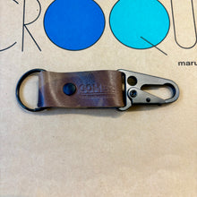 Load image into Gallery viewer, Leather Key Ring | Gomez Handcrafted Leathergoods (TX)