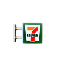 Load image into Gallery viewer, Japanese Street Sign Lighted Magnet | 7 Eleven