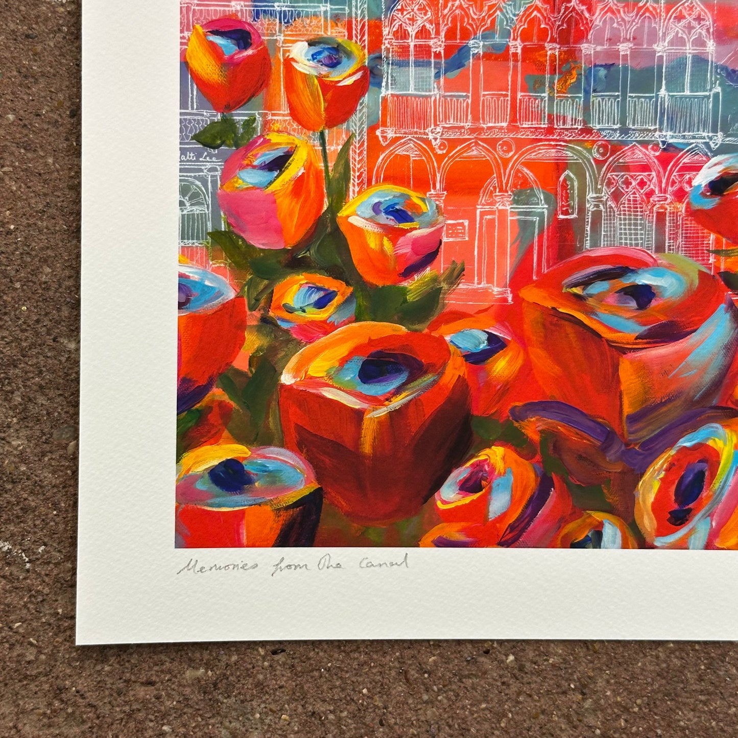 Memories from the Canal Art Print | Malti B. Lee (TX)