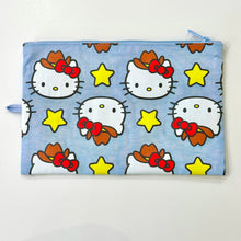 Load image into Gallery viewer, Hello Kitty Flat Pouch | Western Series | Large |  Sanrio x Baggu (Ca)