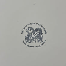 Load image into Gallery viewer, Portrait of the Artist En Repose Screenprint | The Little Friends of Printmaking (CA)