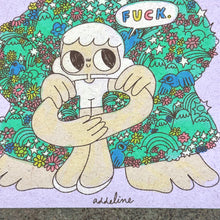 Load image into Gallery viewer, I’m the Universe Art Print | Burger Babie | Addeline Griswold (IN)