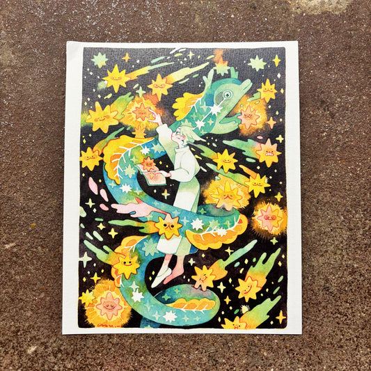 Star Collector Art Print | Koyamori (CAN)
