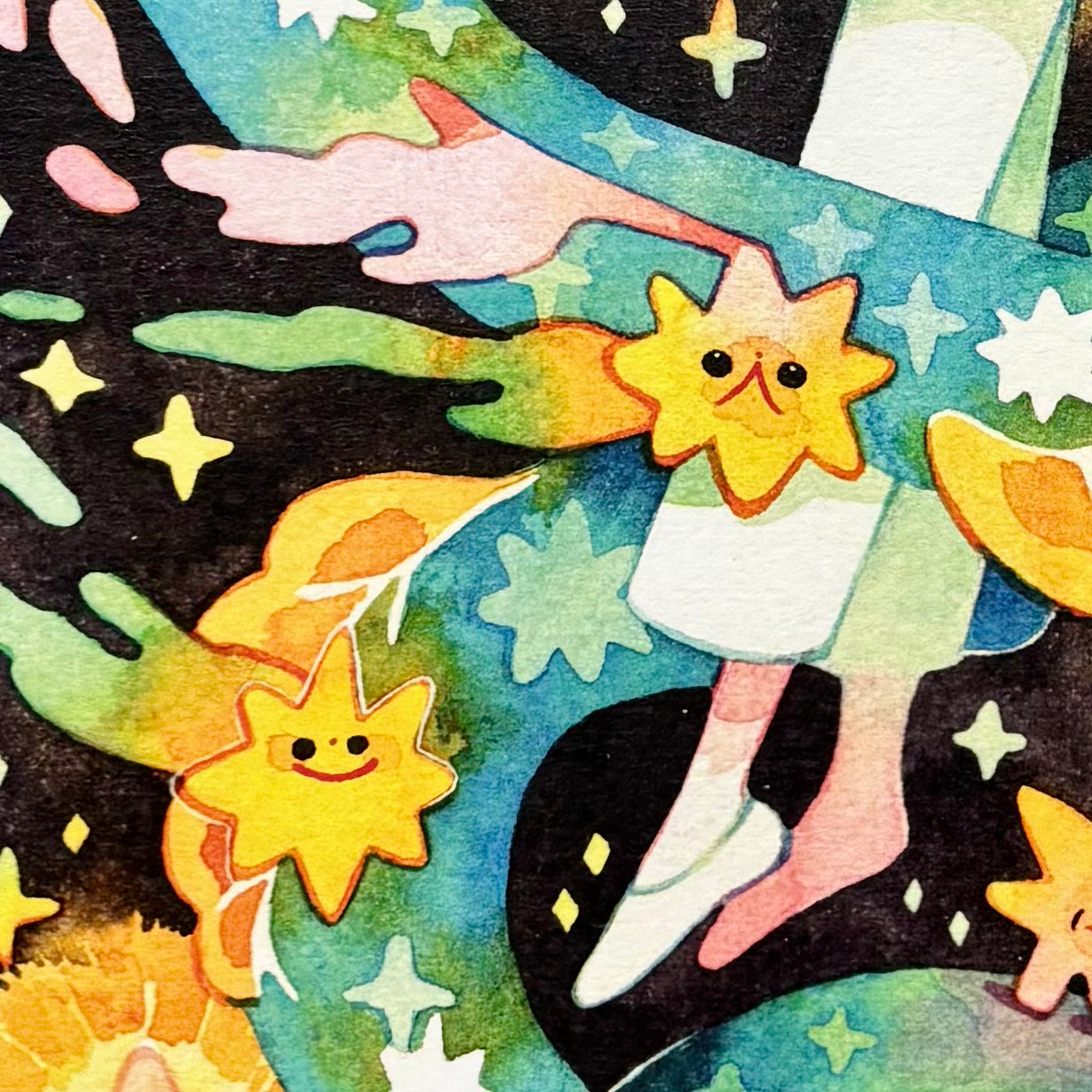 Star Collector Art Print | Koyamori (CAN)