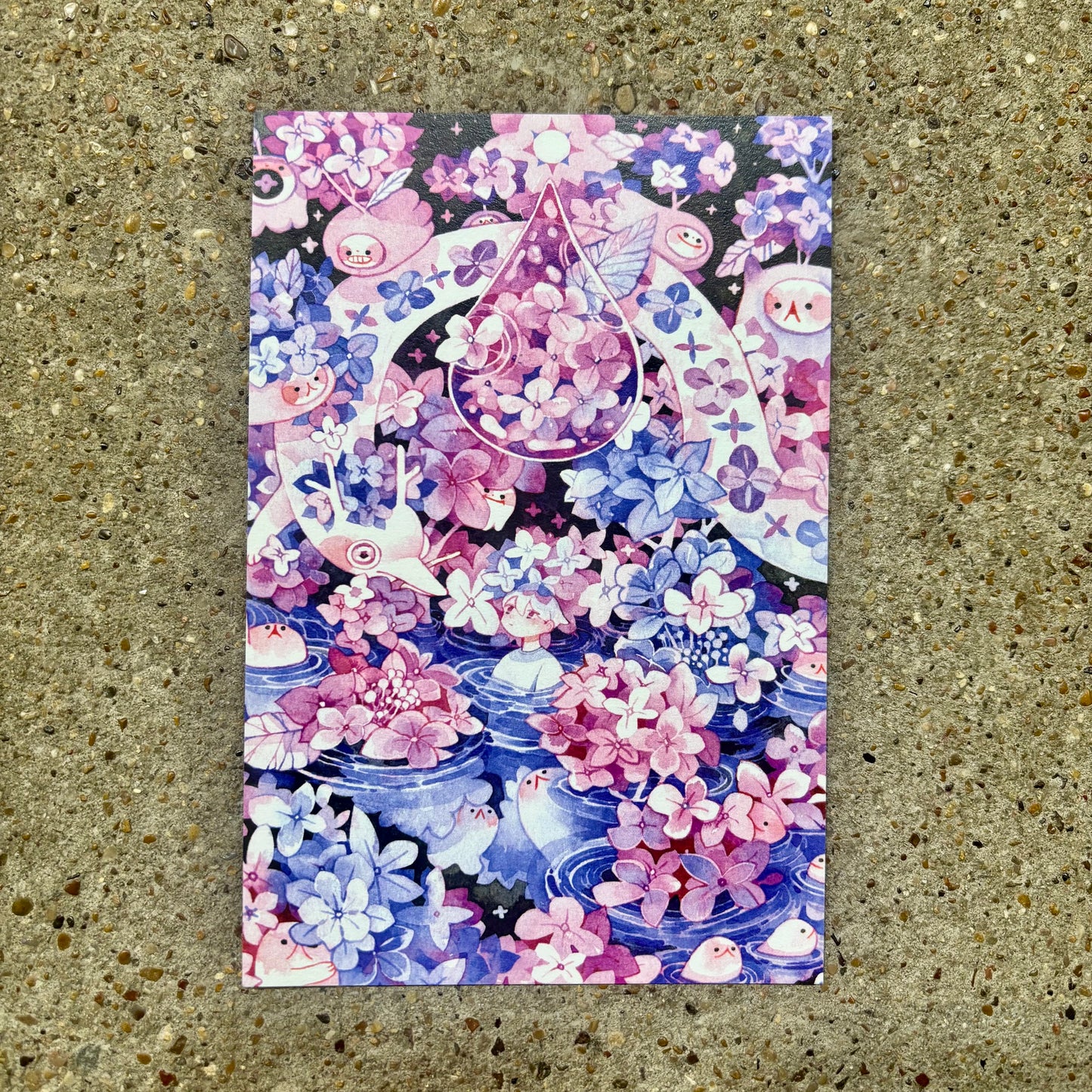 Night Pool Art Print | Koyamori (CAN)