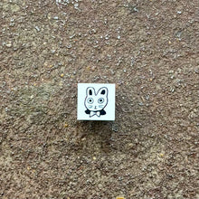 Load image into Gallery viewer, Rabbit Chibi Rubber Stamp | SANBY x Yumi Kitagishi (Japan)